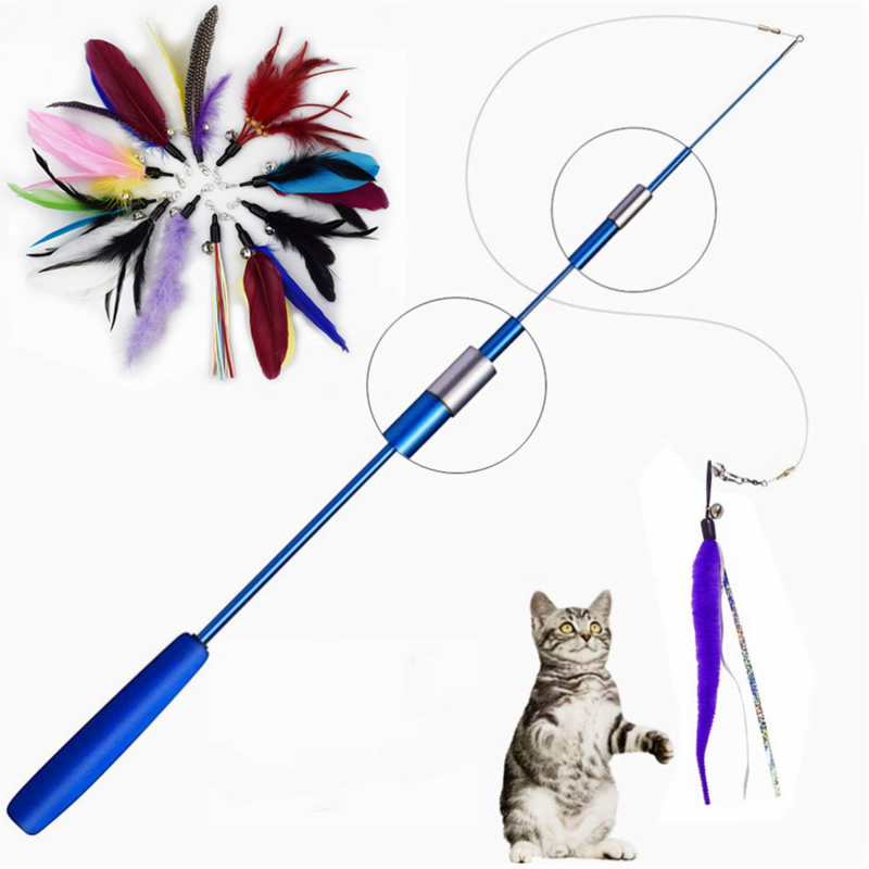 텔레스코픽 3단 시뮬레이션 낚싯대 고양이 놀리기 막대  - Fishing Rod Carbon Fiber 리뷰 및 가격