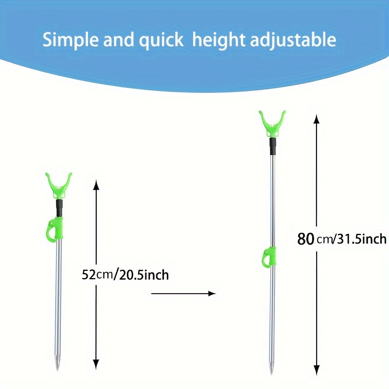 프리미엄 알루미늄 합금 텔레스코픽 낚싯대 홀더, 견고한 - Fishing Rod Telescopic 리뷰 및 가격