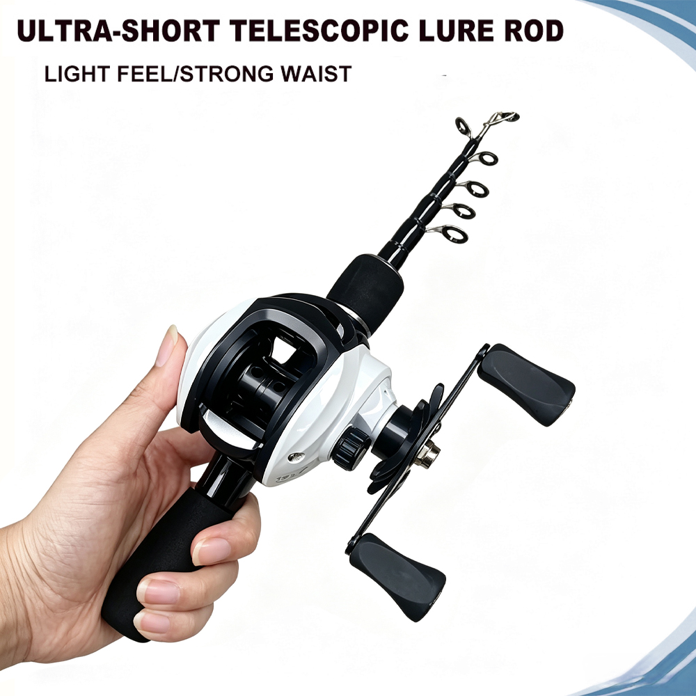 1.5/1.8m 초경량 65g 텔레스코픽 낚싯대와 릴  - Fishing Rod Combo 리뷰 및 가격