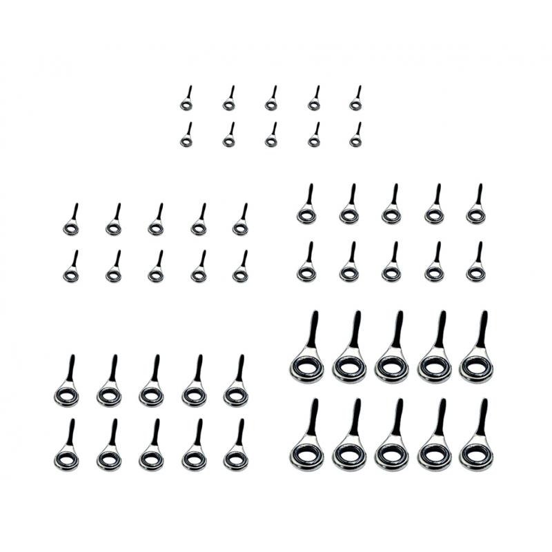 10개 세트 텔레스코픽 낚싯대 가이드 낚싯줄 가이드 아 - Fishing Rod Telescopic 리뷰 및 가격